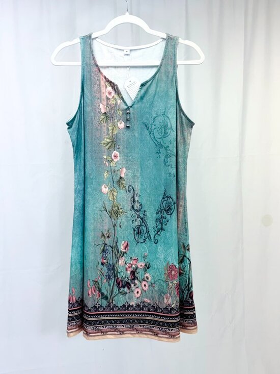 made with heart Dresses & Skirts - Made With Heart Women's Boho Summer Sun Dress Medium